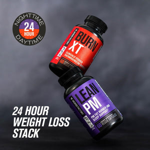 Jacked Factory Lean PM Night Time Fat Burner, Sleep Aid Supplement, & Appetite Suppressant for Men and Women - 60 Stimulant-Free Veggie Weight Loss Diet Pills