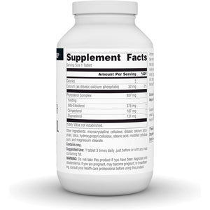 Source Naturals Mega Strength Beta Sitosterol, Plant Sourced, 375Mg - 240 Tablets