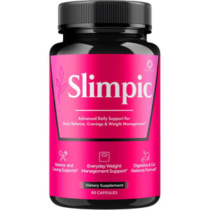 Slimpic Capsules - Official Slimpic Pills Advanced Premium Formula Support Maximum Strength, All Natural Ingredients Vitamins for Overall Health & Wellness Reviews, 60 Capsules for 1 Month Capsules