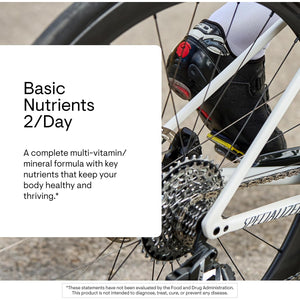 THORNE - Basic Nutrients 2/Day - Comprehensive Daily Multi-Vitamin with Optimal Bioavailability - Vitamin & Mineral Formula - Third-Party Certified - Gluten, Dairy & Soy-Free - 120 Capsules