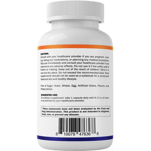 Vitamatic GLP-1 Support Supplement for Men & Women 60 Capsules - Made with Akkermansia, Probiotics, Prebiotic, Clostridium, Berberine, Cinnamon, Green Tea, Turmeric & Colostrum