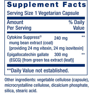 Life Extension Cytokine Suppress with EGCG, 30 Count