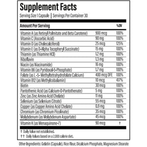 Thyroid Daily - the First Nutrient Complete Multi Designed for Optimal Thyroid Health. Thyroid Daily Is Iodine Free W/ 19 Thyroid Daily Essential Nutrients for Thyroid Support.