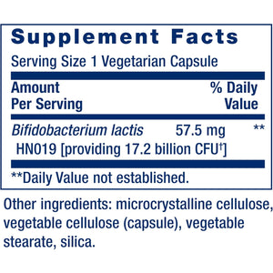 Life Extension FLORASSIST Daily Bowel Regularity – Bifidobacterium Lactis HN019 – Clinically Studied Probiotic for Occasional Constipation – Gluten-Free, Non-Gmo – 30 Vegetarian Capsules