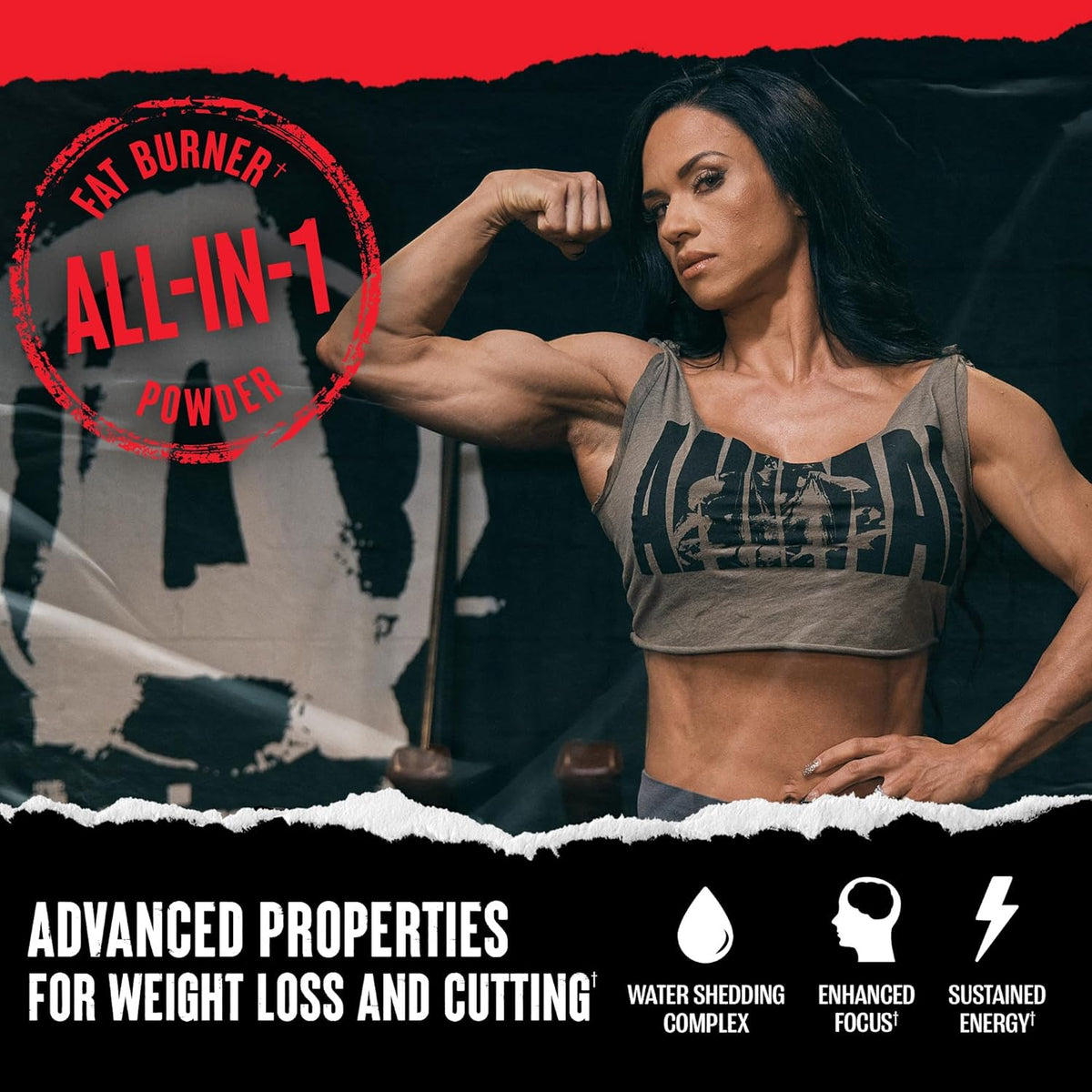 Animal Cuts Thermogenic Fat Burner Powder - Weight Loss for Women and Men for Metabolism, Energy, Focus, and Nootropic Brain Support with Ketones Appetite Suppressant - Strawberry Watermelon Flavor
