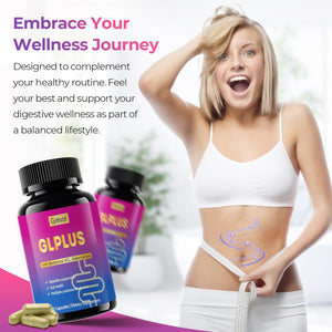 Grevol GLP1 Support Supplement for Women : Berberine Supplement with Ceylon Cinnamon & Akkermansia for Weight Management - Appetite Suppressant & Metabolism Support – 60 Capsules