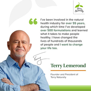 Terry Naturally Cortisol Rescue - 60 Capsules - Vegan, Non-Gmo, Gluten Free - 60 Servings