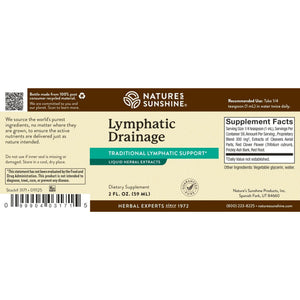 Nature'S Sunshine Lymphatic Drainage, 2 Fl. Oz | Lymphatic Drainage Supplement Promotes the Efficient Drainage of the Lymphatic System to Promote Overall Health