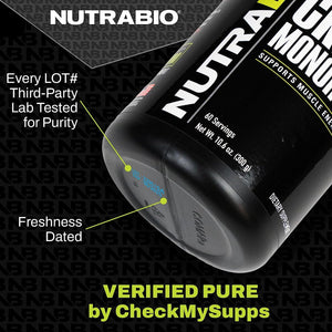 Nutrabio HMB Supplement, Amino Acid, 1000Mg, 120 Capsules