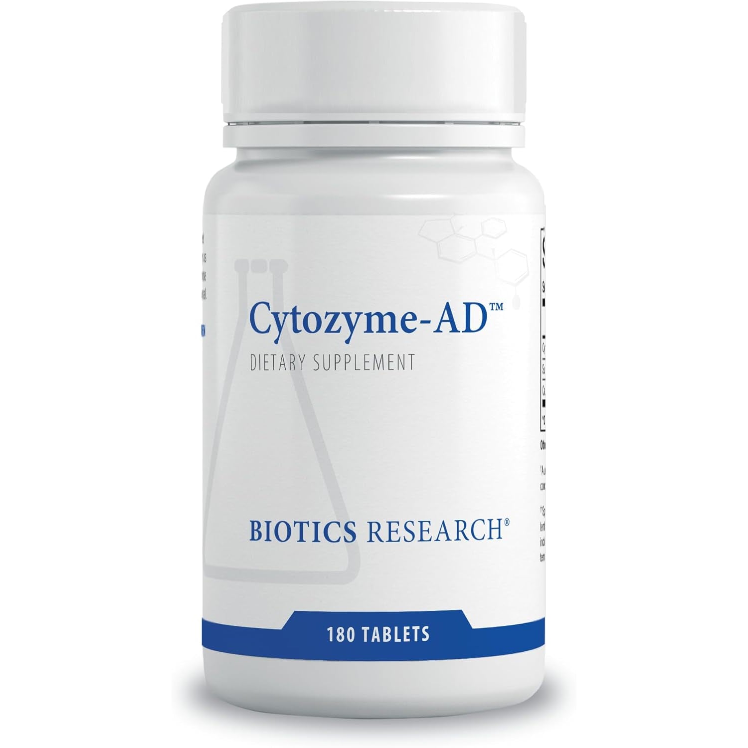 Biotics Research Cytozyme-Ad™ Adrenal Support Supplement for Women & Men– Supports Healthy Adrenal Function, Normal Energy Levels & Overall Wellbeing & Promotes Calm – 180 Tablets