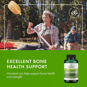 Swanson Horsetail - Herbal Supplement Supporting Healthy Hair, Skin & Nails - Natural Ingredients for Bone Health & Urinary Tract Support - (90 Capsules, 500Mg Each)