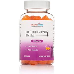 Pharmvista Plant Sterols and Stanols 1200Mg Gummy-Vegan Friendly Allergen Free Gluten Free-90 Count