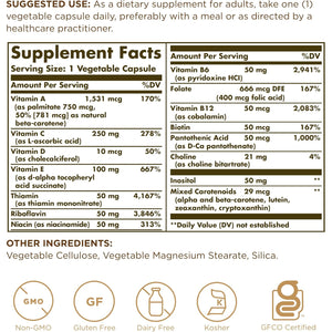 Solgar - Vitamins Only Vegetable Capsules 90 Count