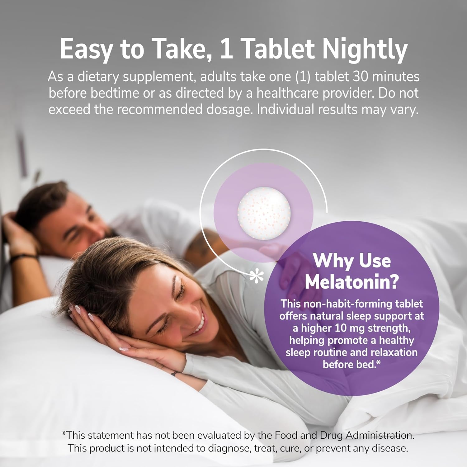 SMART MONKEY TECHNOLOGIES 21St Century Melatonin 10Mg Time Release, 120 Tablets | Non-Habit Forming Sleep Aid for Adults | Jet Lag & Shift Work | Promotes Restful Sleep | Gluten-Free & Non-Gmo