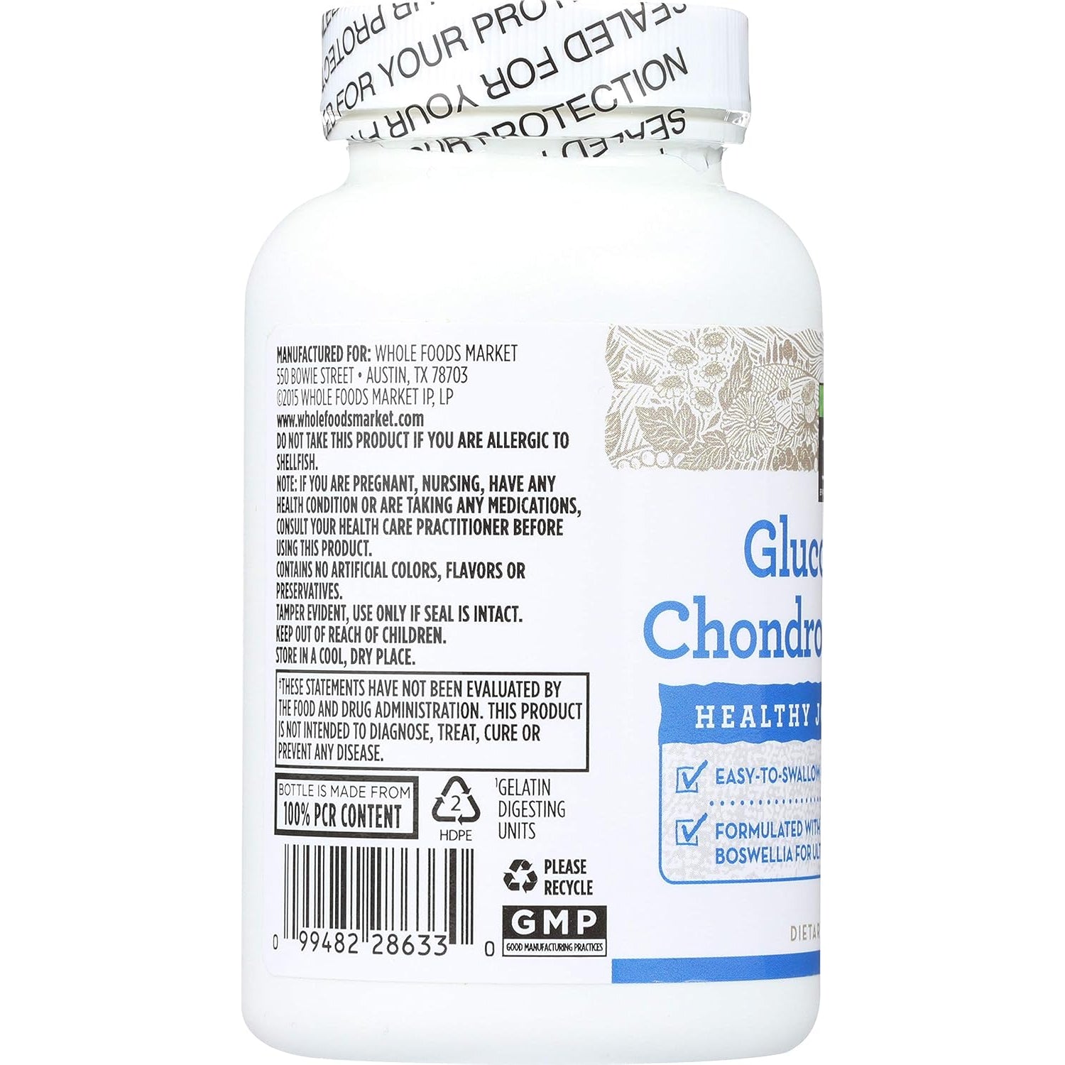365 by Whole Foods Market, Glucosamine Chondroitin & MSM, 120 Ct