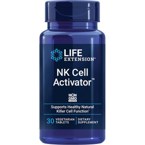 Life Extension NK Cell Activator™, Immune Support, Natural Killer Cell Activity, Enzymatically Modified Rice Bran, Non-Gmo, Vegetarian, 30 Tablets