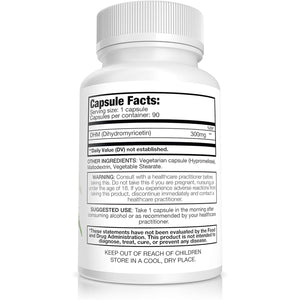Pure Nootropics Dihydromyricetin (DHM) 300 Mg Capsules | Hovenia Dulcis Extract | 90 Veg Cap Value Pack | Support Liver Health | after Alcohol Support | Party Smart