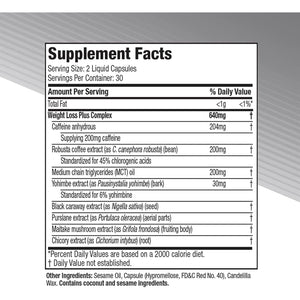 Hydroxycut Advanced - Thermogenic Supplement - Metabolism & Energy Support for Men & Women - C. Canephora, Yohimbe Extract & 200 Mg Caffeine - Rapid Release Liquid Capsules