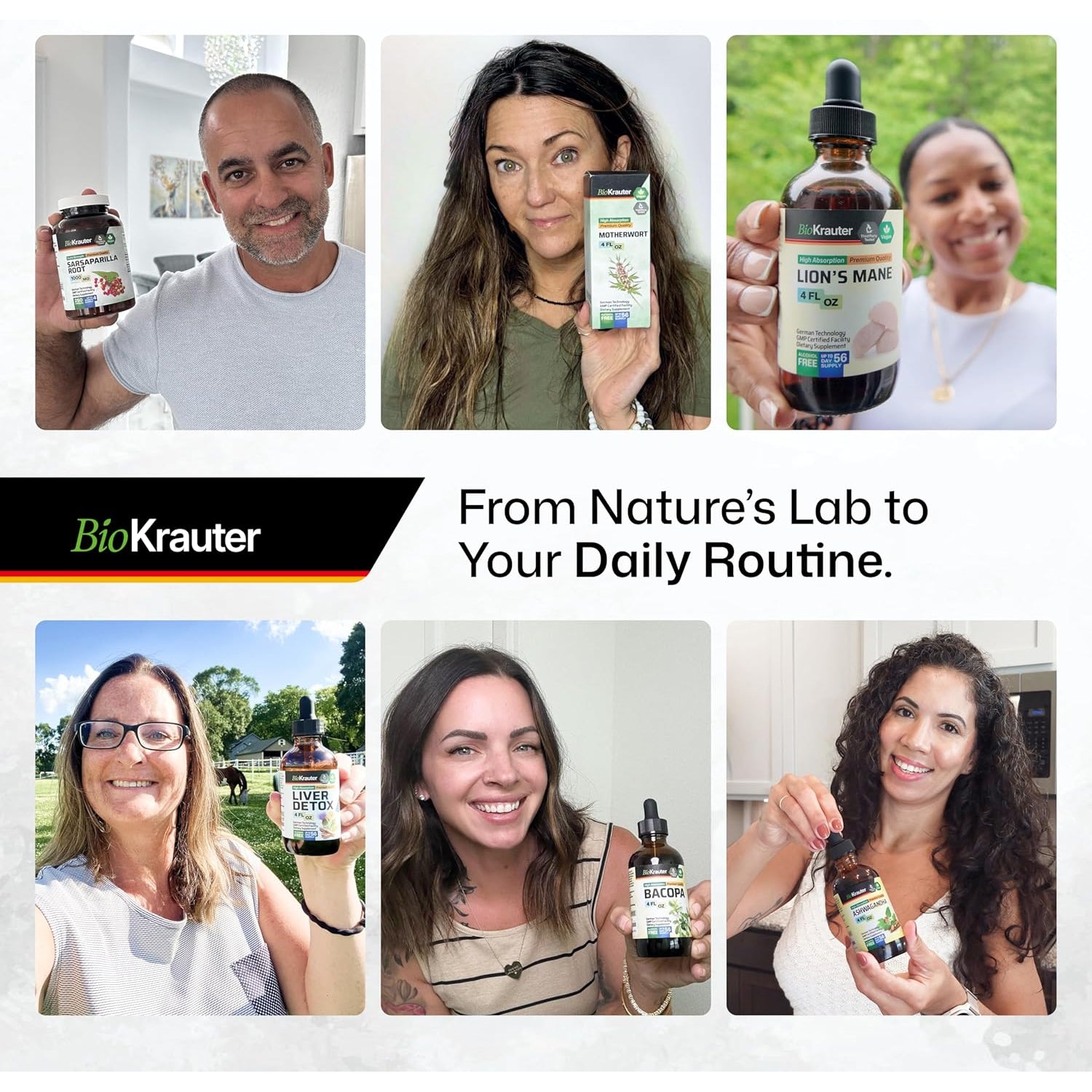 BIO KRAUTER Quinine for Leg Cramps Capsules 500 Mg - 100 Count - Cinchona Bark Powder - Quinine Capsules - Vegan, No Fillers