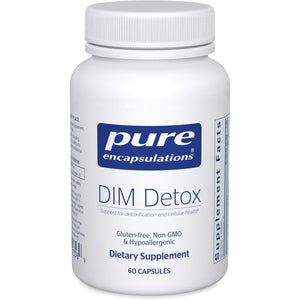 Pure Encapsulations DIM Detox | Supplement Support for Detoxification and Cellular Health* | 60 Capsules