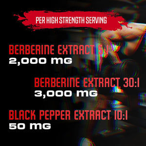 BEBEFEN Berberine Capsules with Black Pepper Extract - 90 Capsules - 3 Month Supply