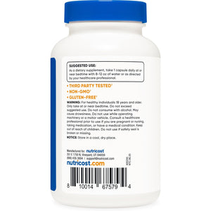 Nutricost Melatonin 20Mg, 240 Capsules, Non-Gmo & Gluten Free