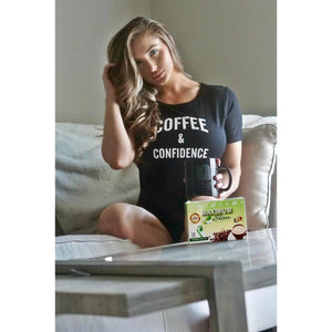 Maximum Slim Original Green Coffee –Premium 4-In-1 Formula with Natural Herbal Extracts for Energy & Vitality. Creamy & Delicious for Maximum Satisfaction. No Messy Side Effects-Made in the USA-30 Ct