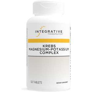Integrative Therapeutics Krebs Magnesium Potassium Complex - Mineral Supplement to Support Heart Function* - Cellular Energy Support* - Gluten-Free & Dairy-Free - 120 Tablets (60 Servings)