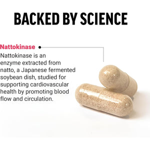 Force Factor Nattokinase 2000 FU, Nattokinase Supplement for Heart Health and Blood Pressure Health, Blood Circulation Pills, Non-Gmo, Vegan, No Gelatin, 90 Vegetable Capsules