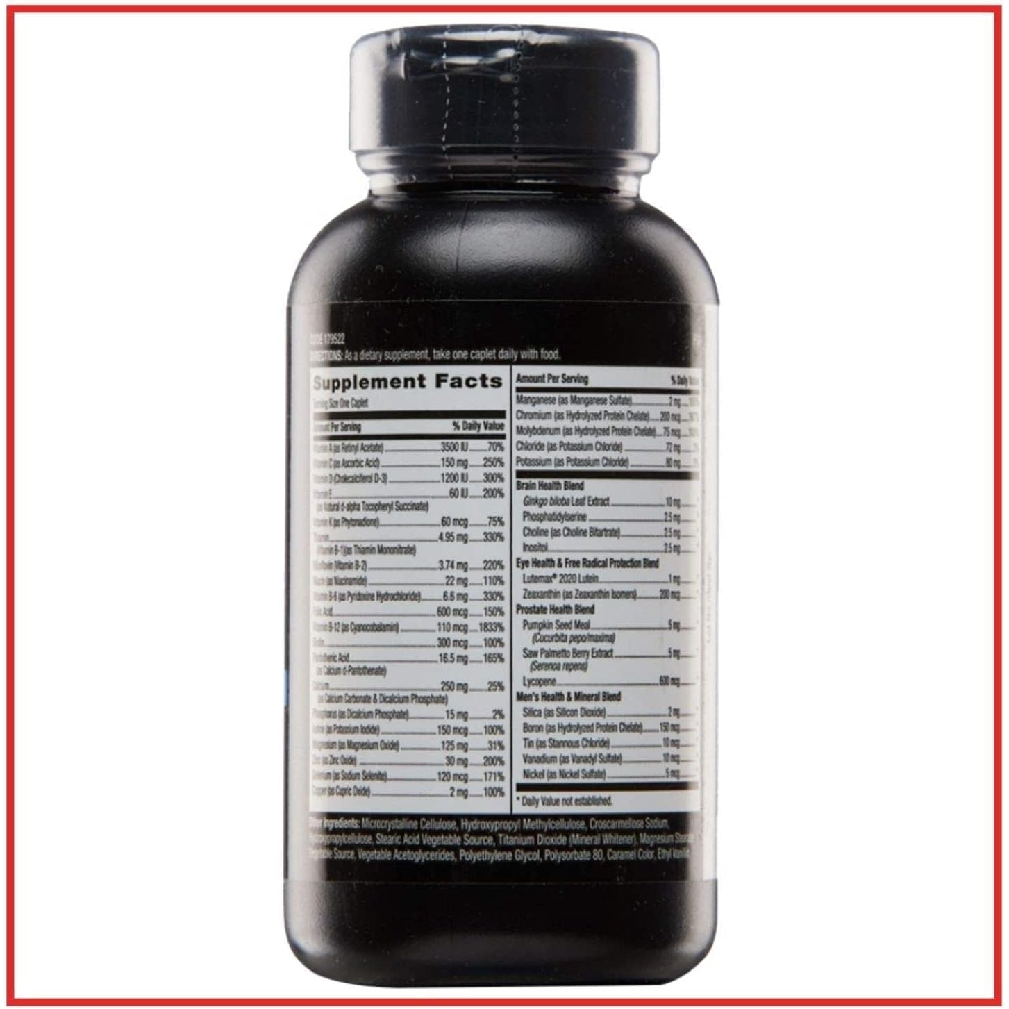 GNC Mega Men 50 plus One Daily, 60 Caps