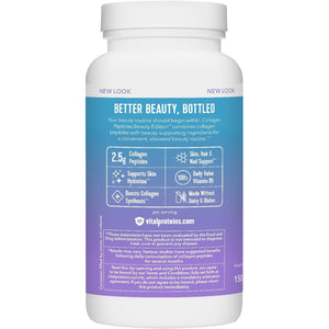 Vital Proteins Collagen Peptides Beauty Edition Capsules, 2.5G of Collagen per Serving with Biotin and Vitamin C, 30 Servings