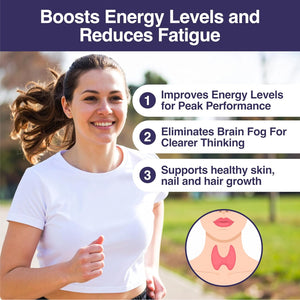 Thyroid plus Gummies - Ashwaganda, Iodine, Bladderwrack, Kelp, and Schisandra