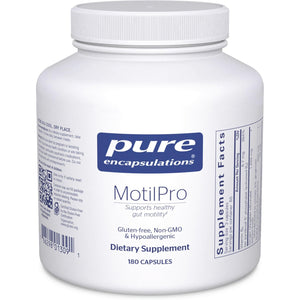 Pure Encapsulations Motilpro | Hypoallergenic Dietary Supplement to Promote Healthy Gut Motility* | 180 Capsules