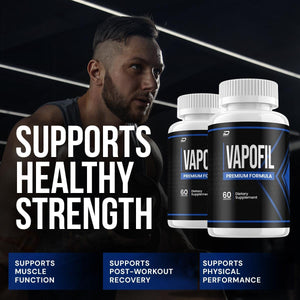 Vapofil Capsule – Vapofil Pills Natural Ingredients Advanced Formula Health Support and Reviews, 60 Capsules
