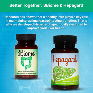 3Biome - Natural Probiotic Supplement - Non-Gmo, Vegan, Gluten-Free