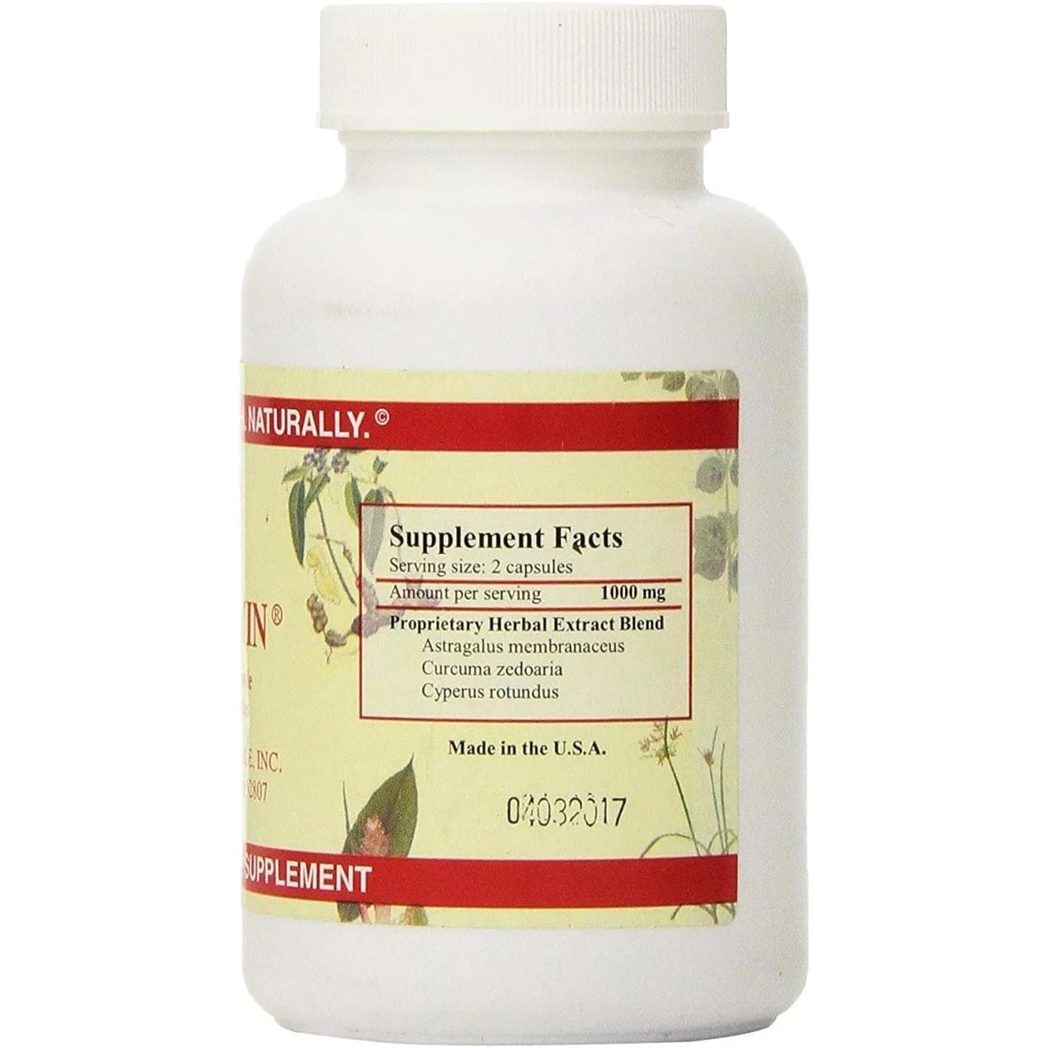 Chi'S Enterprise 120 Piece Myomin Promotes Healthy Hormone Levels 500Mg Capsules