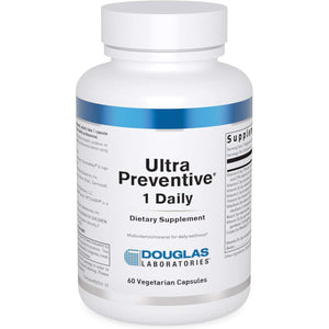 Douglas Laboratories Ultra Preventive 1 Daily | Multivitamin and Mineral Supplement to Support Energy Production, Immune Function, and Overall Health* | 60 Capsules
