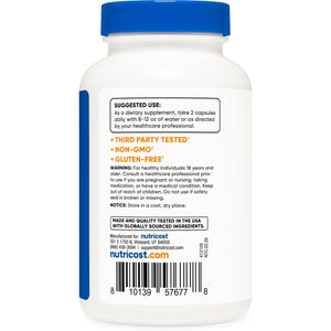 Nutricost Diosmin with Hesperidin (1000Mg) Complex 120 Capsules - 500Mg of Diosmin and 500Mg of Hesperidin per Serving (60 Servings), Vegan, Gmo-Free, Gluten-Free