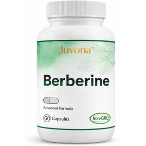Juvona Berberine – Advanced Formula | Non-Gmo | 60 Capsules