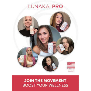 Lunakai USA Made GLP-1 Supplement - Natural GLP 1 Support with Probiotics & Resveratrol – Supports Weight Management, Cravings & Metabolism, 60Ct