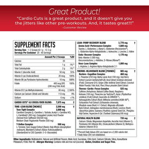 NDS Nutrition Cardio Cuts 4.0 - Miami Sunrise - 8.6 Oz.