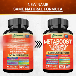 GLP-1 Booster Supplement, Akkermansia, L-Carnitine, Berberine (Glucovantage), Methylfolate, Methylated B12, Chromium, Capsimax, Psyllium Husk, Probiotics Vitamins D3, B6, 20-In-1 Plant-Based (60 Caps)