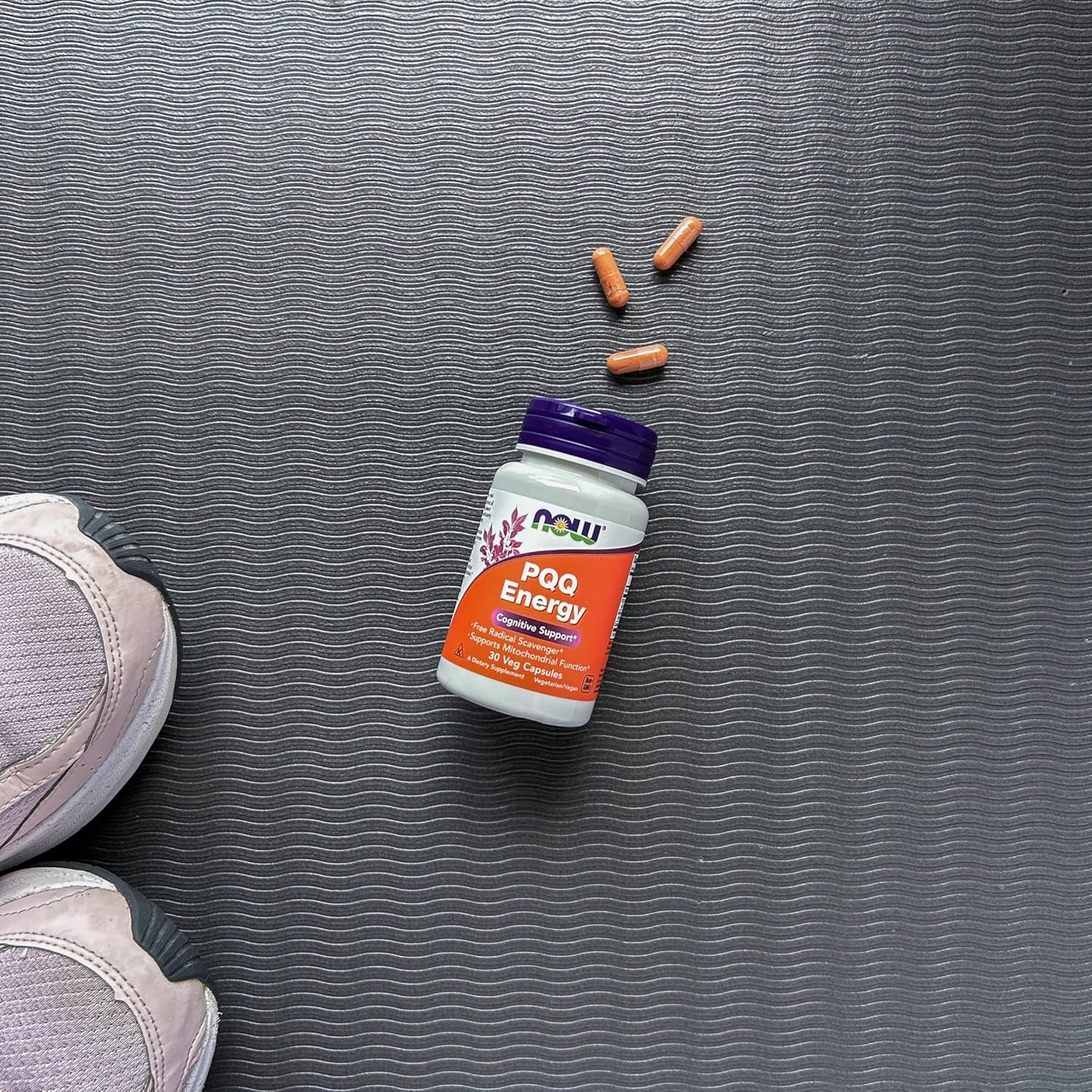 NOW Foods Supplements, PQQ Energy, Free Radical Scavenger*, Cognitive Support*, 30 Veg Capsules