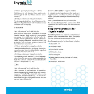 Thyroid Daily - the First Nutrient Complete Multi Designed for Optimal Thyroid Health. Thyroid Daily Is Iodine Free W/ 19 Thyroid Daily Essential Nutrients for Thyroid Support.