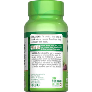 Nature'S Truth Maca Root | 60 Quick Release Capsules | Red, Yellow, and Black | Performance Formula | Non-Gmo & Gluten Free Supplement