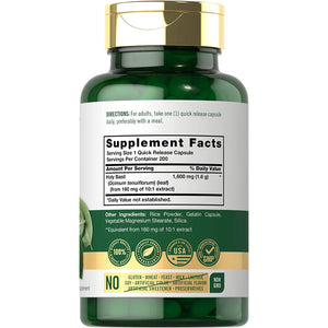 Carlyle Holy Basil Capsules | 200 Count | Tulsi Holy Basil Leaf Extract | Herbal Supplement | Non-Gmo, Gluten Free