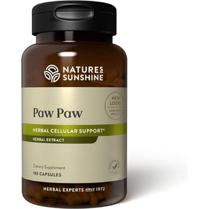 Nature'S Sunshine Paw Paw Cell-Reg, 180 Capsules | Contains over 50 Acetogenins to Modulate ATP Production and Blood Supply
