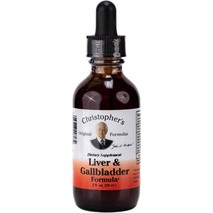 Christopher'S Original Formulas Liver & Gallbladder Formula, Herbal Supplement for Detox & Digestive Support, 2 Fl Oz