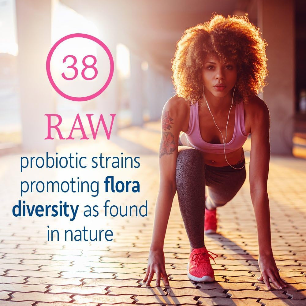 Garden of Life Raw Probiotics Vaginal Care - 50 Billion CFU - 38 Probiotic Strains - Supports Vaginal & Urinary Tract Health - Shelf Stable - 30 Vegetarian Capsules