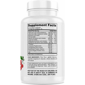Thyroid Support - Advanced Formula with Iodine, Supports Metabolism & Energy, Supports Healthy Thyroid. Non-Gmo Thyroid Supplement - 60 Capsules